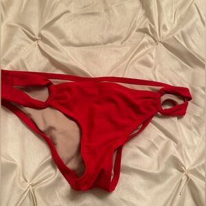 Kona Sol Vibrant Red Bikini Bottom
